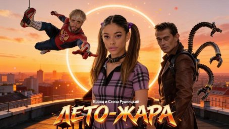 Супергеройская схватка Стёпы Рудницкого и Кравца за актрису в новом видео Лето Жара Супергеройская схватка Стёпы Рудницкого и Кравца за актрису в новом видео Лето Жара